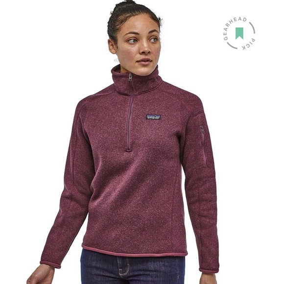 Half Zip 4 Better Sweater Chicory Red 